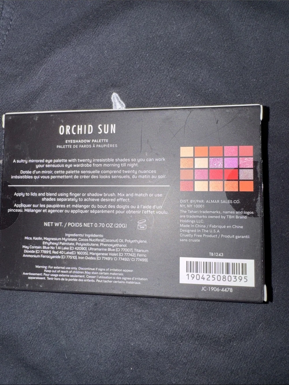 Tahari beauty eyeshadow palette